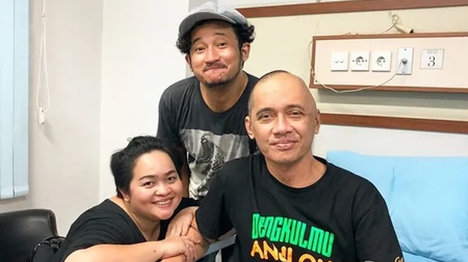 Agung Hercules Dijenguk Rekan Artis